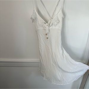 Papermoon Frilly White Dress